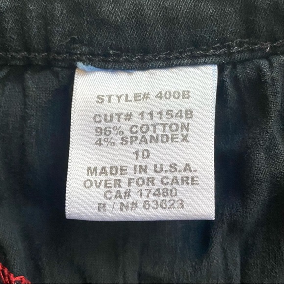 NYDJ Black High Rise Slim Bootcut Stretch Denim Jeans in Legend 10 - Picture 8 of 8